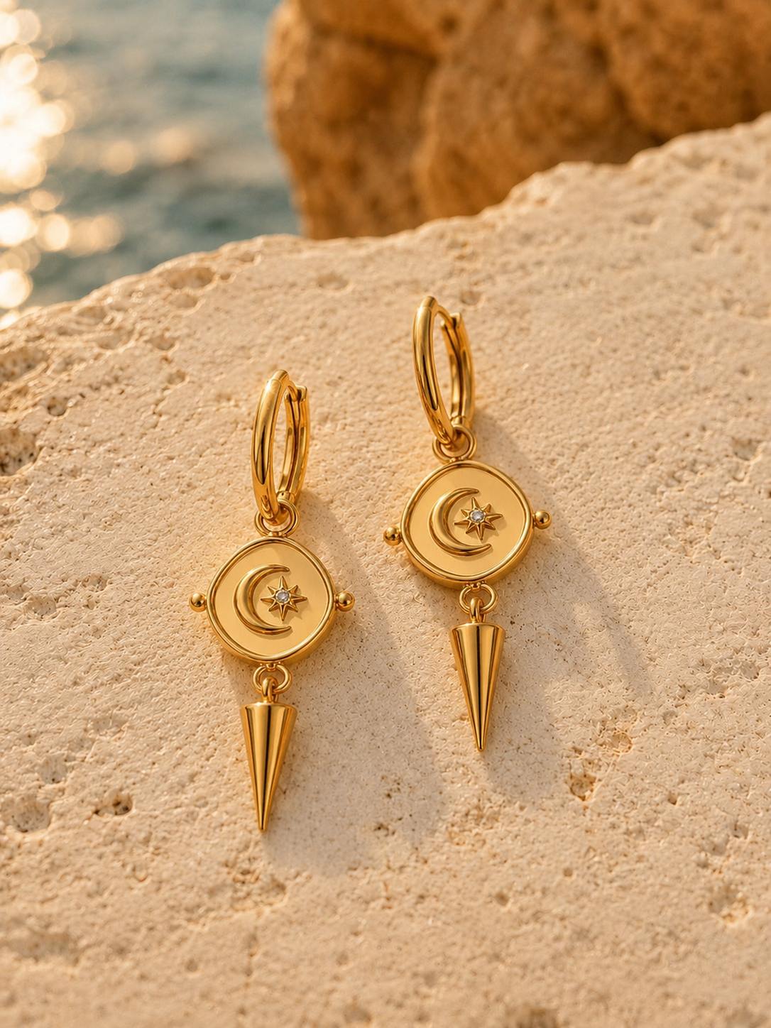 CRESCENT EARRINGS