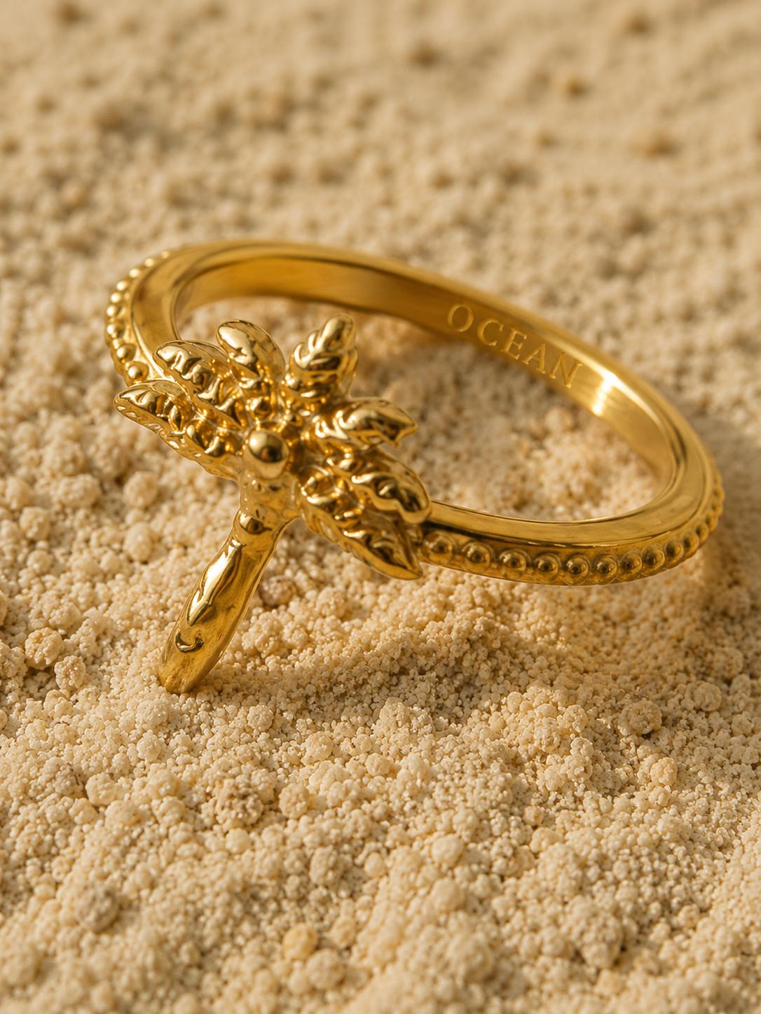 PALM TREE RING