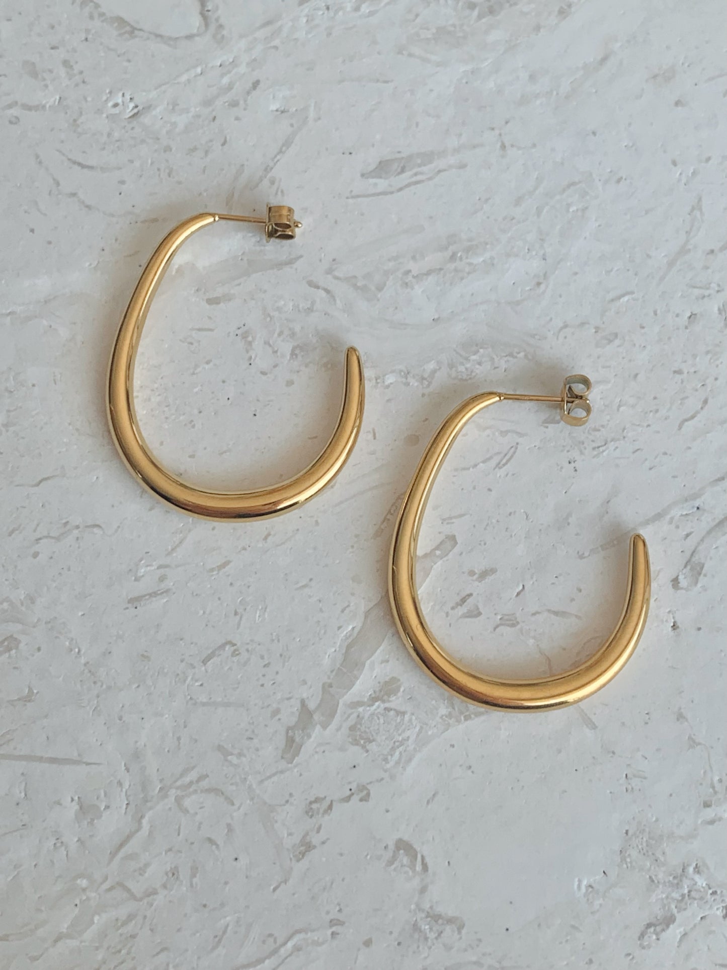 gold waterproof earrings australia 18k gold PVD