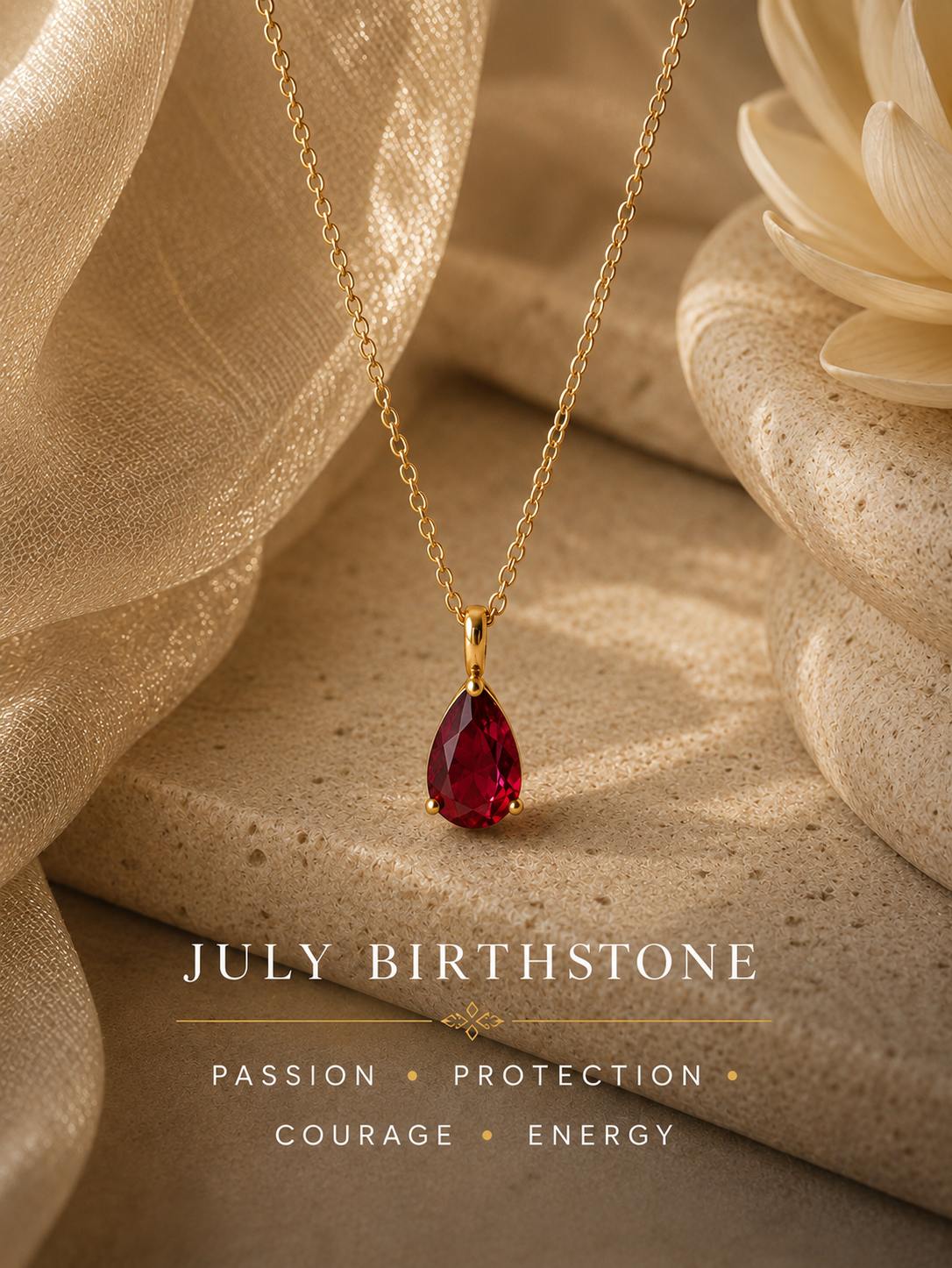 THE BIRTHSTONE NECKLACE COLLECTION