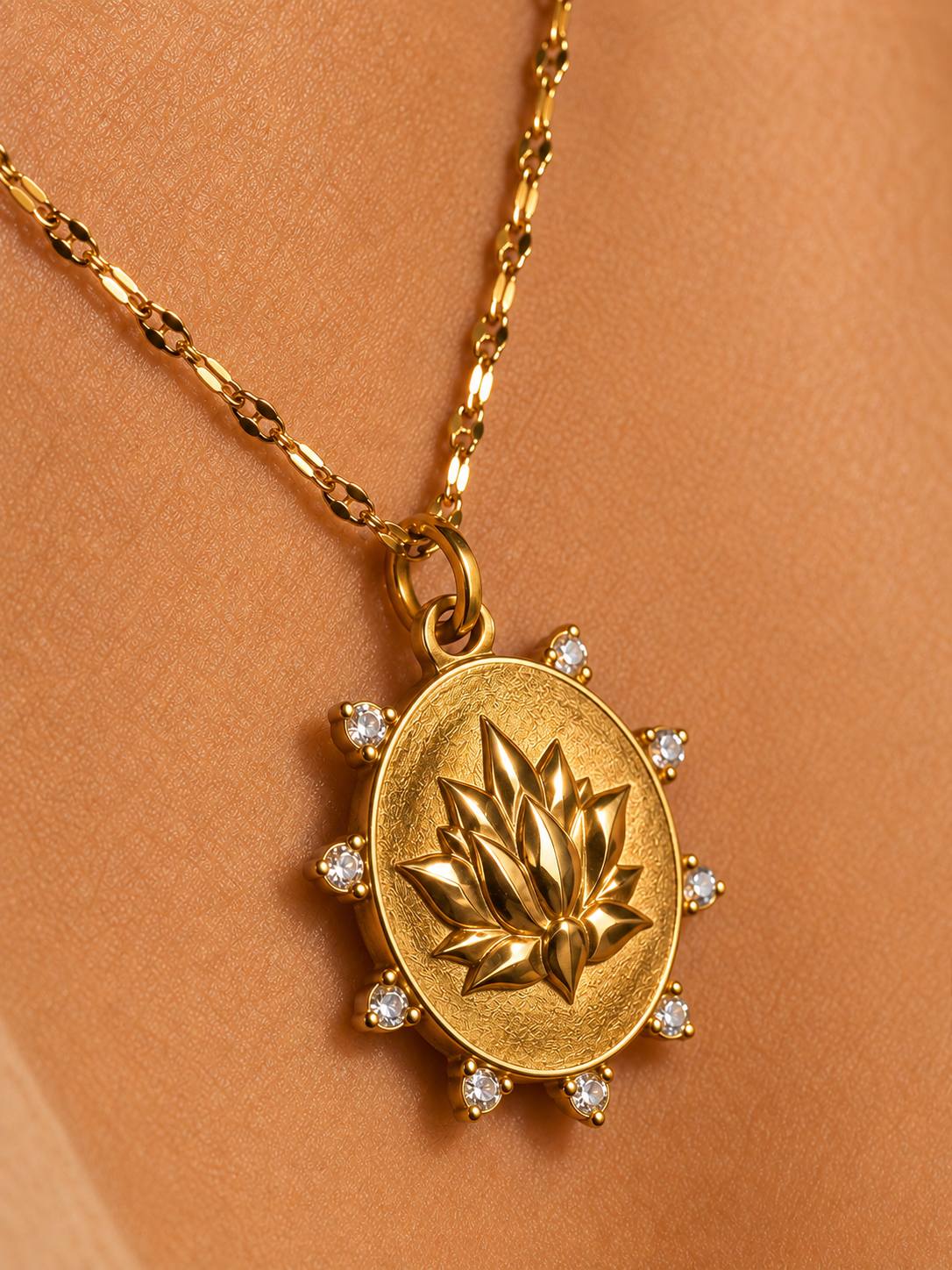 THE LOTUS TRANSFORMATION NECKLACE