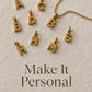 LETTER CHARM NECKLACE