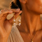 QUARTZ DROP EARRINGS