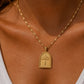 PALM TREE PARADISE NECKLACE