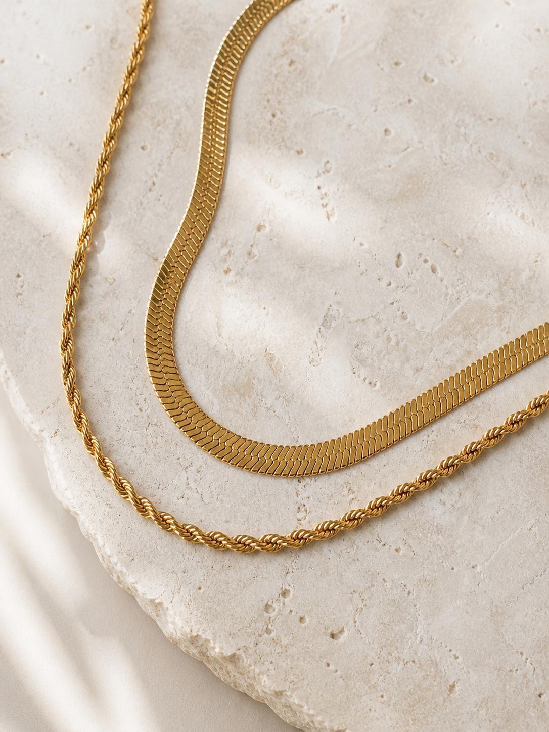 THE ATHENA DOUBLE LAYER CHAIN