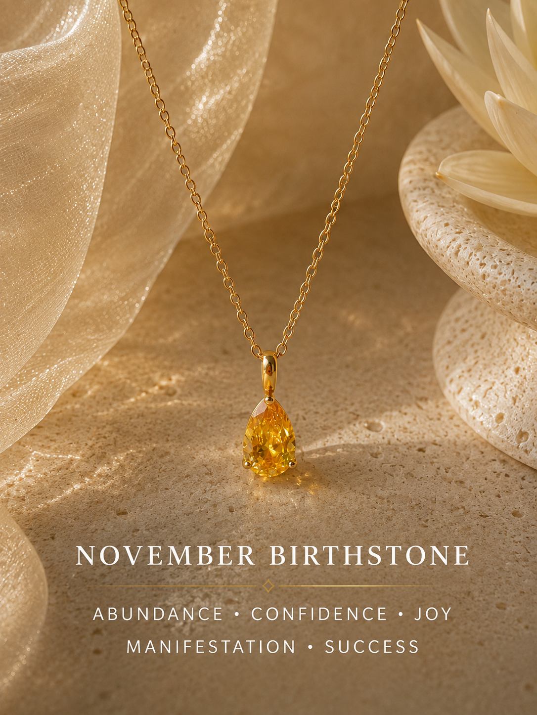 THE BIRTHSTONE NECKLACE COLLECTION