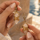 QUARTZ DROP EARRINGS
