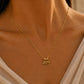 LETTER CHARM NECKLACE