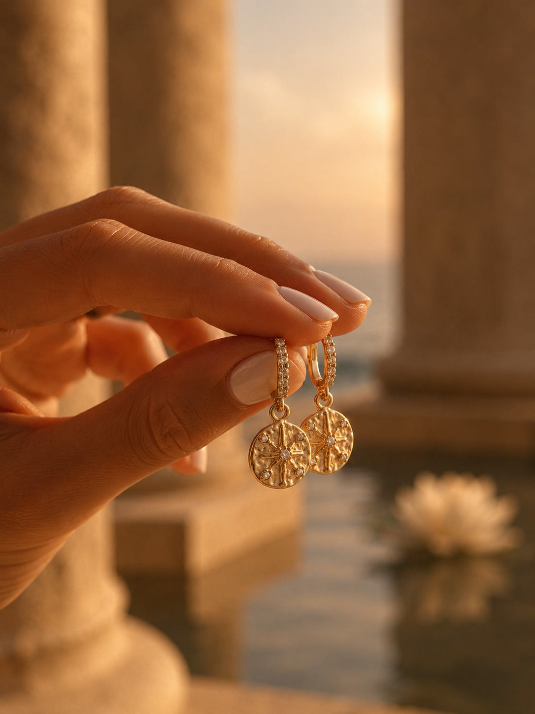 SPARKLE STAR EARRINGS