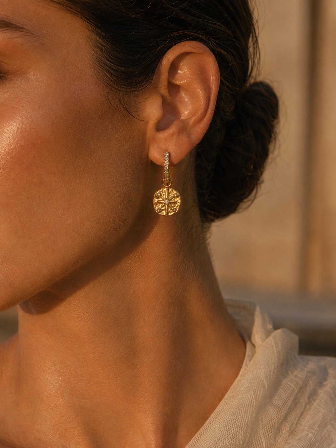 SPARKLE STAR EARRINGS