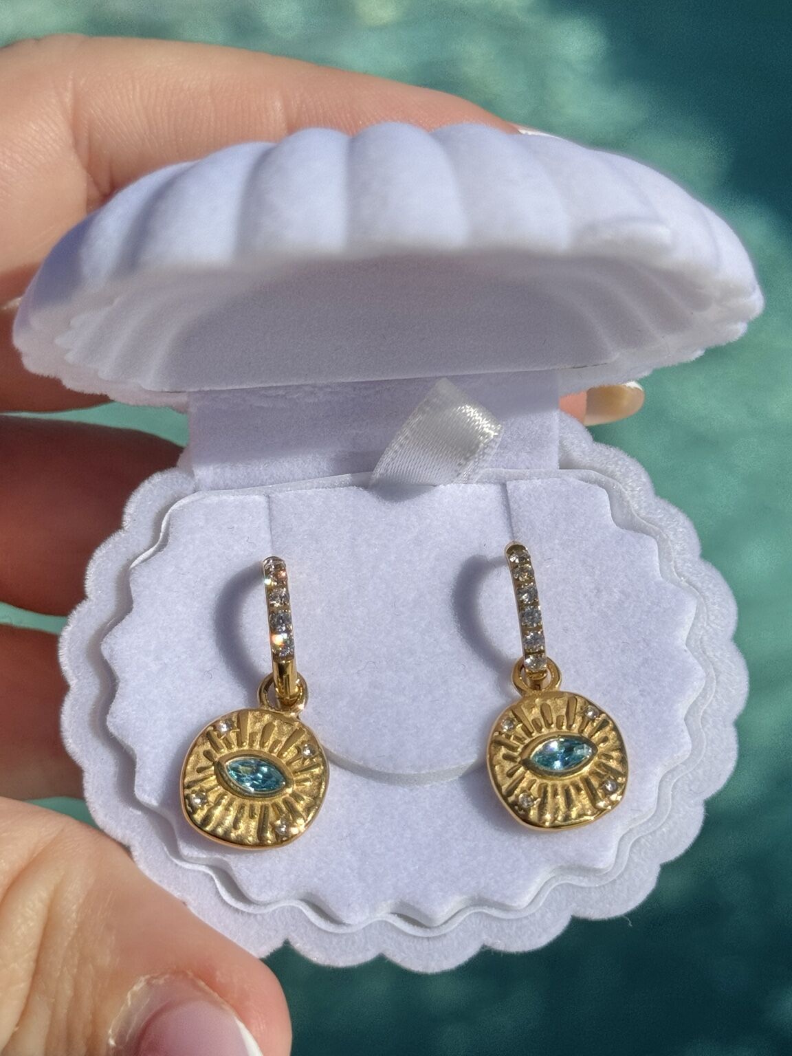 EVIL EYE EARRINGS