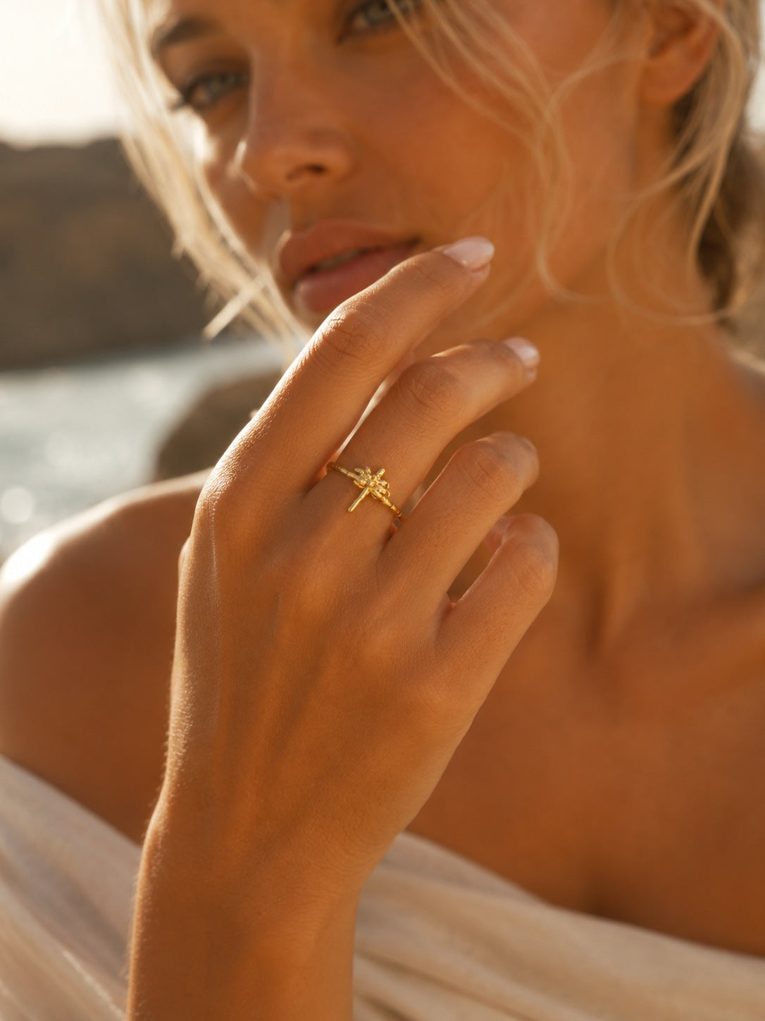 PALM TREE RING