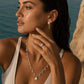 THE SACRED SHELL CHAIN EARRINGS