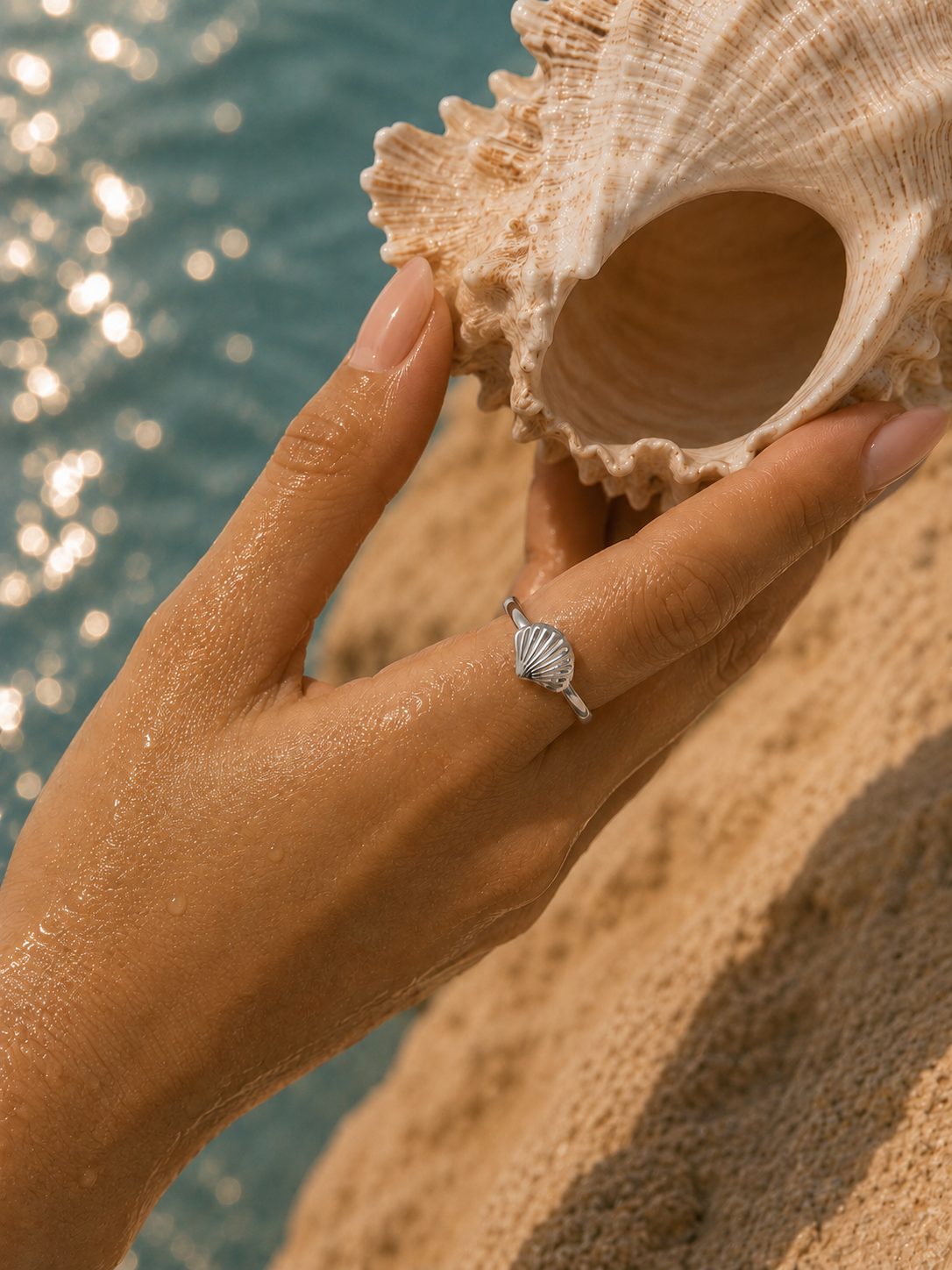 LANA SHELL RING