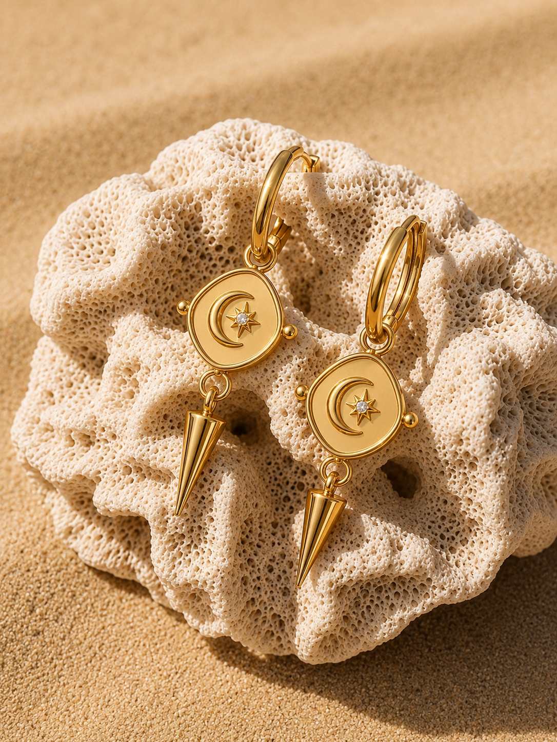 CRESCENT EARRINGS