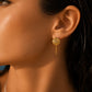 THE SACRED SHELL CHAIN EARRINGS