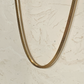 HERRINGBONE CHAIN NECKLACE