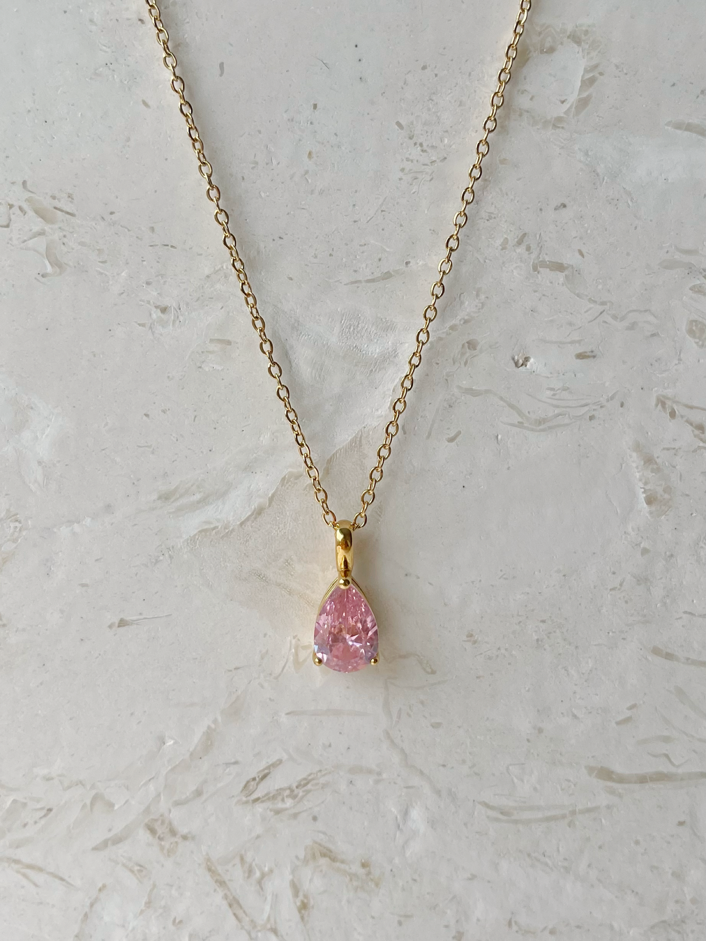 OCTOBER BIRTHSTONE NECKLACE