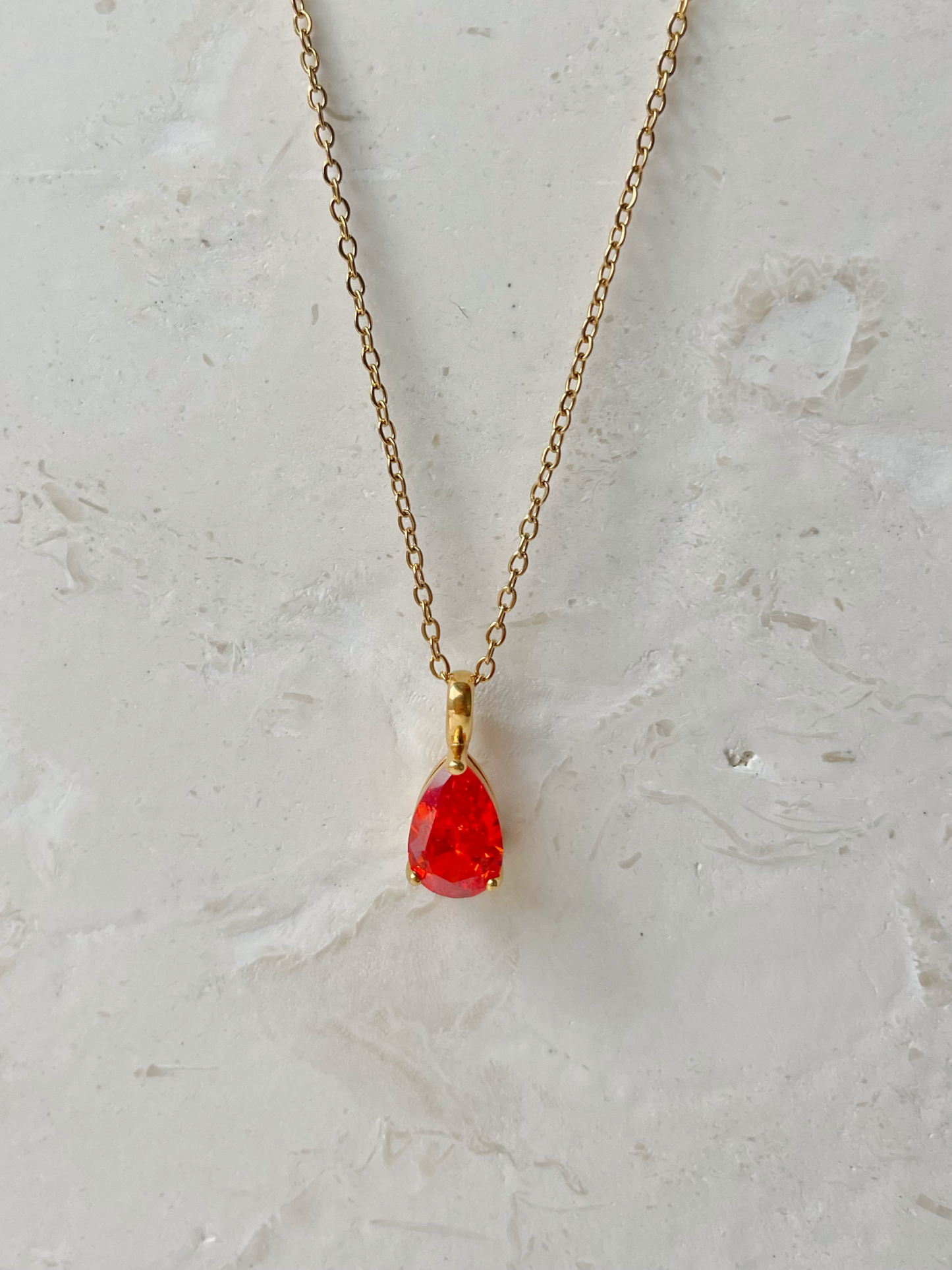 JANUARY BIRTHSTONE NECKLACE