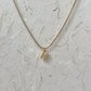 CRYSTAL LETTER CHARM NECKLACE