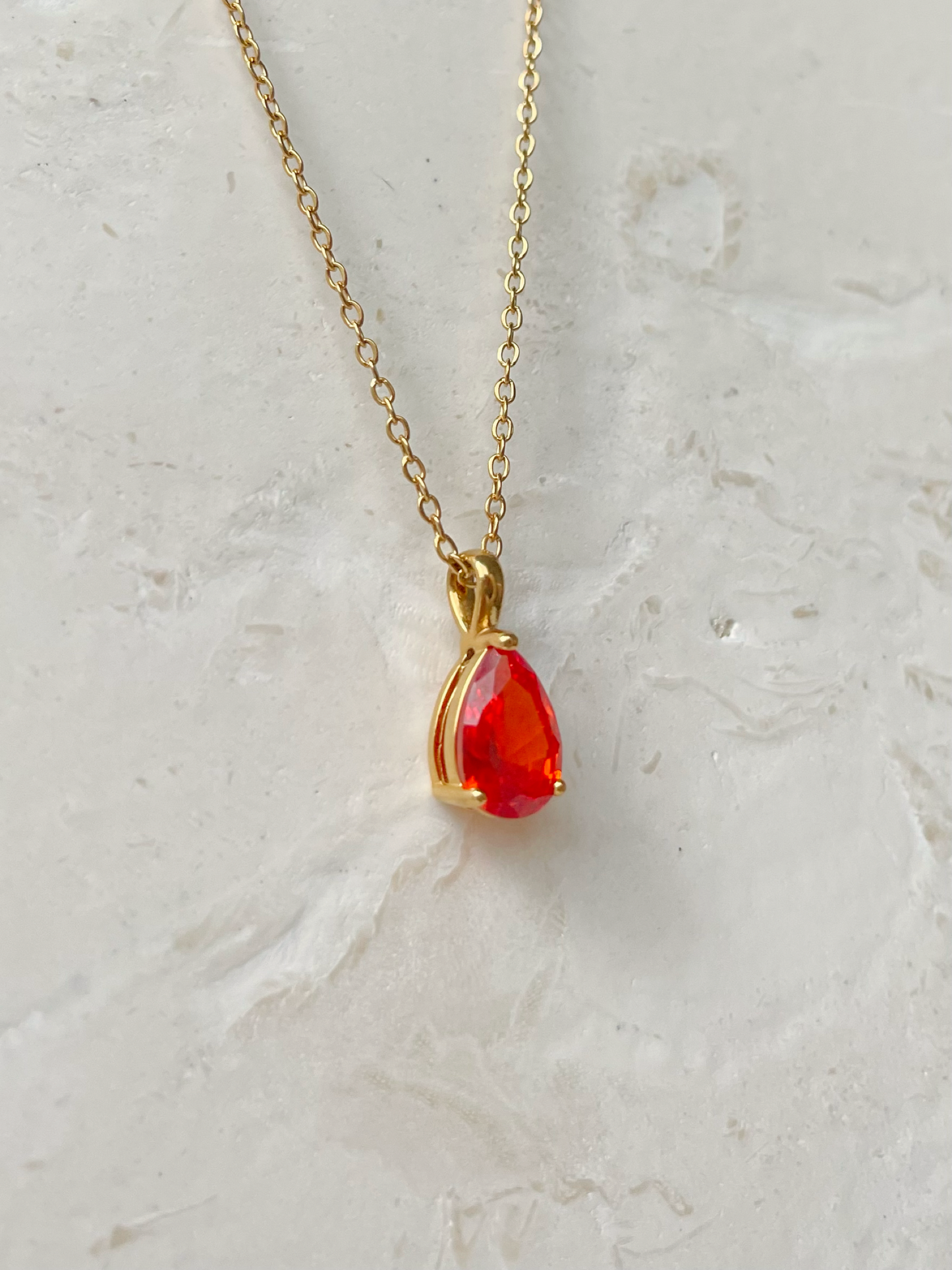 JANUARY BIRTHSTONE NECKLACE