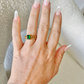 MIRA GREEN CRYSTAL RING