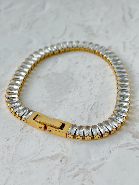 BAGUETTE ZIRCONIA BRACELET