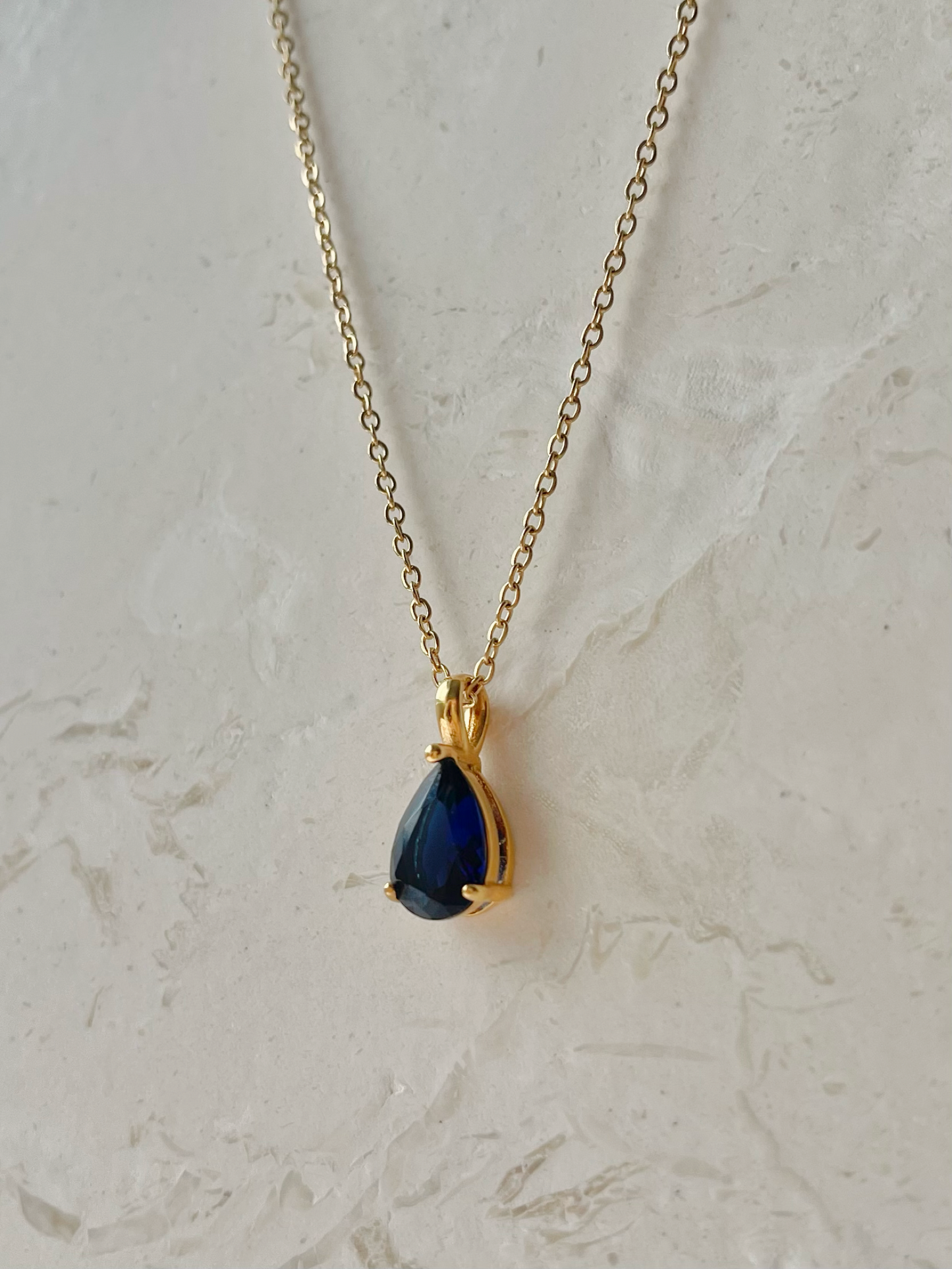 SEPTEMBER BIRTHSTONE NECKLACE