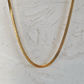 HERRINGBONE CHAIN NECKLACE