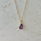 FEBRUARY BIRTHSTONE NECKLACE