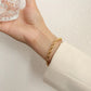 TWISTED ROPE CHAIN BRACELET