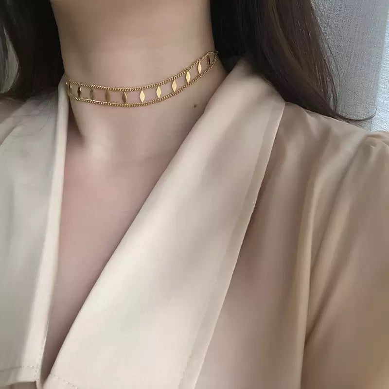 DIAMOND CHOKER NECKLACE